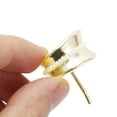 thumbnail image 4 of Unique Bargains 1 Pc Ponytail Buckle Hair Clip Glossy Faux Pearl Hair Ponytail Cuff for Women Gold Tone, 4 of 5