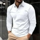 thumbnail image 1 of pstuiky camisa de manga larga para hombre, Camisa informal de verano de manga larga con solapa y botones para hombre Tops de hombre xl, 1 of 6
