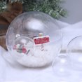 thumbnail image 2 of Bewildely 10pcs bolas rellenas transparentes adornos bolas decoración del árbol de navidad Kits de decoración para fiestas 6cm Bewildely HA1835-03, 2 of 6