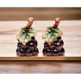 thumbnail image 2 of Grape Ceramic Salt and Pepper Shakers 3" Hand Painted Kitchen Dining Decor Gift, 2 of 3