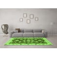 thumbnail image 3 of Ahgly Company Indoor Round Oriental Green Traditional Area Rugs, 6' Round, 3 of 4