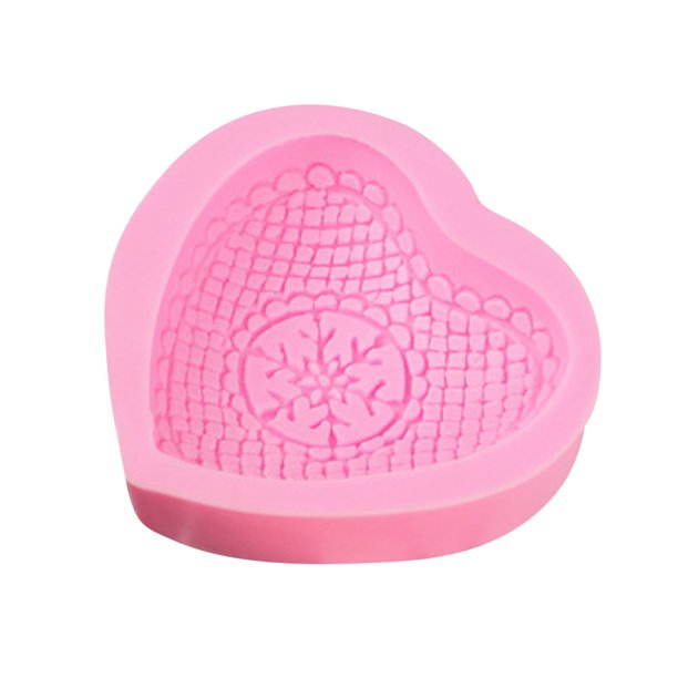 Amor Chocolate azúcar torneado molde silicona corazón molde DIY Chocolate Cupcake pastel Muffin hornear molde Wmkox8yii FHAKJF2493