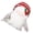 Gray, variant on POYOGA Holiday Season Rudolph Room Decoration Efficient Plastic Fabric Craft