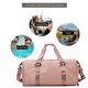 thumbnail image 5 of Bolsa de deporte para gimnasio, separación húmeda y seca, para fitness, yoga, equipaje de viaje, bolso (rosa), 5 of 5