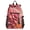 Beautiful Dahlia Flower, variant on 14" Laptop Backpack Waterproof Airline Approved Stylish Casual Daypack for Travel Business College Work, Colorful Cute Dogs Face