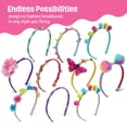 thumbnail image 4 of Pretty Me Kit Para Hacer Diademas Para Niñas - Haz Tus Propias Diademas De Moda Para Niños - Juego De Accesorios Para El Cabello Diy - Regalo De Artes Y Manualidades Para Niñas De 5 A 12 Años - Regalo, 4 of 5