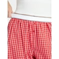 thumbnail image 4 of No Boundaries Sleepwear Cotton Boxer Pants, 31'' Inseam, Women's XS-XXL, 4 of 5