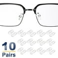 thumbnail image 3 of Almohadillas de nariz de silicona antideslizantes para gafas, agarres para montura de 13 mm, 3 of 7