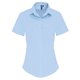 thumbnail image 1 of Premier - Blusa de Popelina de Manga Corta para Mujer (Azul Pálido), 1 of 2