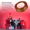 thumbnail image 3 of Cateissary Cinta de papel de regalo, decoraciones, suministro de ropa, accesorios artesanales DIY, cintas de poliéster ligeras, café claro 158 Type3 NO3 Cateissary HA062179-34B, 3 of 6