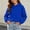 Blue, variant on Cethrio Girls Cotton Hoodies Size 7-8 T, Fall Pullover Long Sleeve Casual Kids Sweatshirts Pink