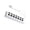 White, variant on CIYISON USB2.0 Splitter 7 Port USB Splitter USB2.0 Charging Port with Individual Switches Power Adapter for PC Laptop Accessorie