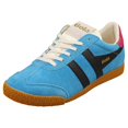 thumbnail image 2 of FeiKong Zapatillas de deporte de moda para mujer Gola Elan en azul y negro, 2 of 5