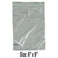thumbnail image 2 of HAWK 1000 Count Plastic Resealable Bags | 6" x 9" (15.2 cm x 22.9 cm) | Air-Tight & Waterproof | Sturdy 2.5 mil Thickness | Multipurpose Storage | User-Friendly Design, 2 of 2