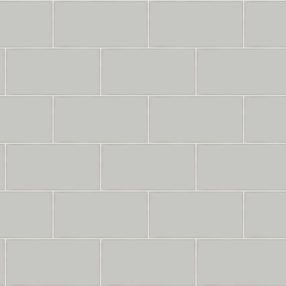 Chesapeake Freedom Grey Subway Tile Wallpaper