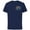 Navy, variant on Princess Alphabet Monogram Mermaid Letter A for Ariel - Short Sleeve Cotton T-Shirt for Adults - Customized-Navy