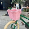 thumbnail image 3 of RUISINERY Removable Kids Bicycles Basket Colorful Bike Front Handlebars Storage Basket for Front Bicycles Mounting, 3 of 7