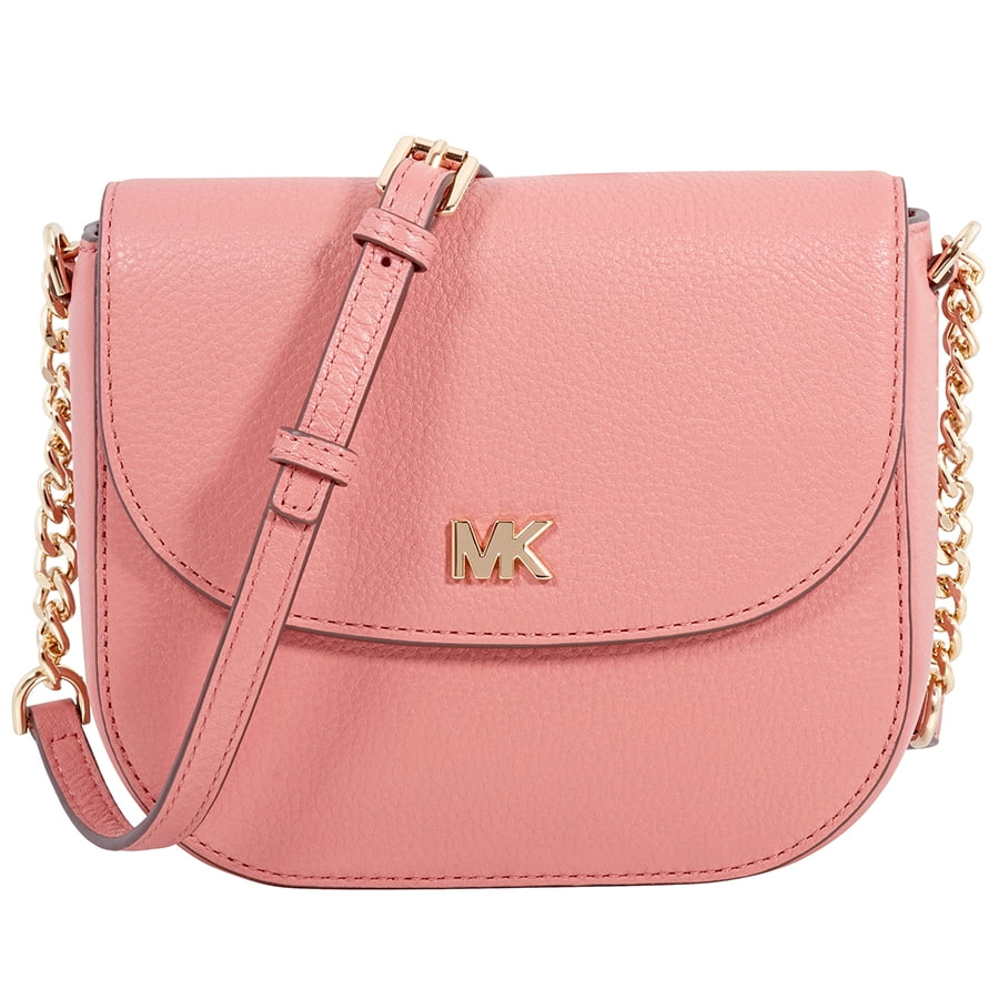 michael kors mott mini pebbled leather crossbody