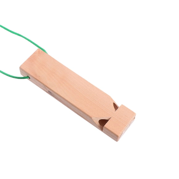 HIAKDOFT 2Pcs Train Whistle for Kids with Musical Instrument Function 13x3cm Khaki