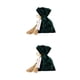 thumbnail image 4 of Inteprter Candy Drawstring Bag Holiday Wedding Celebration Chocolates Galletas Favores Snacks Presente Regalos Paquete Bolsa para Azul oscuro 2piezas, 4 of 6