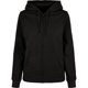 thumbnail image 1 of Build Your Brand - Sudadera con Cremallera Basic para Mujer (Negro), 1 of 1