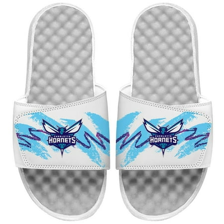 

Youth ISlide White Charlotte Hornets 90s Paper Cup Slide Sandals