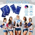 AcserGery 4 Pair Elbow Pads Volleyball Knee Pads Breathable Protective