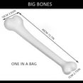 Clearance! Halloween Plastic Bones Simulation Decorative Bones Spoof