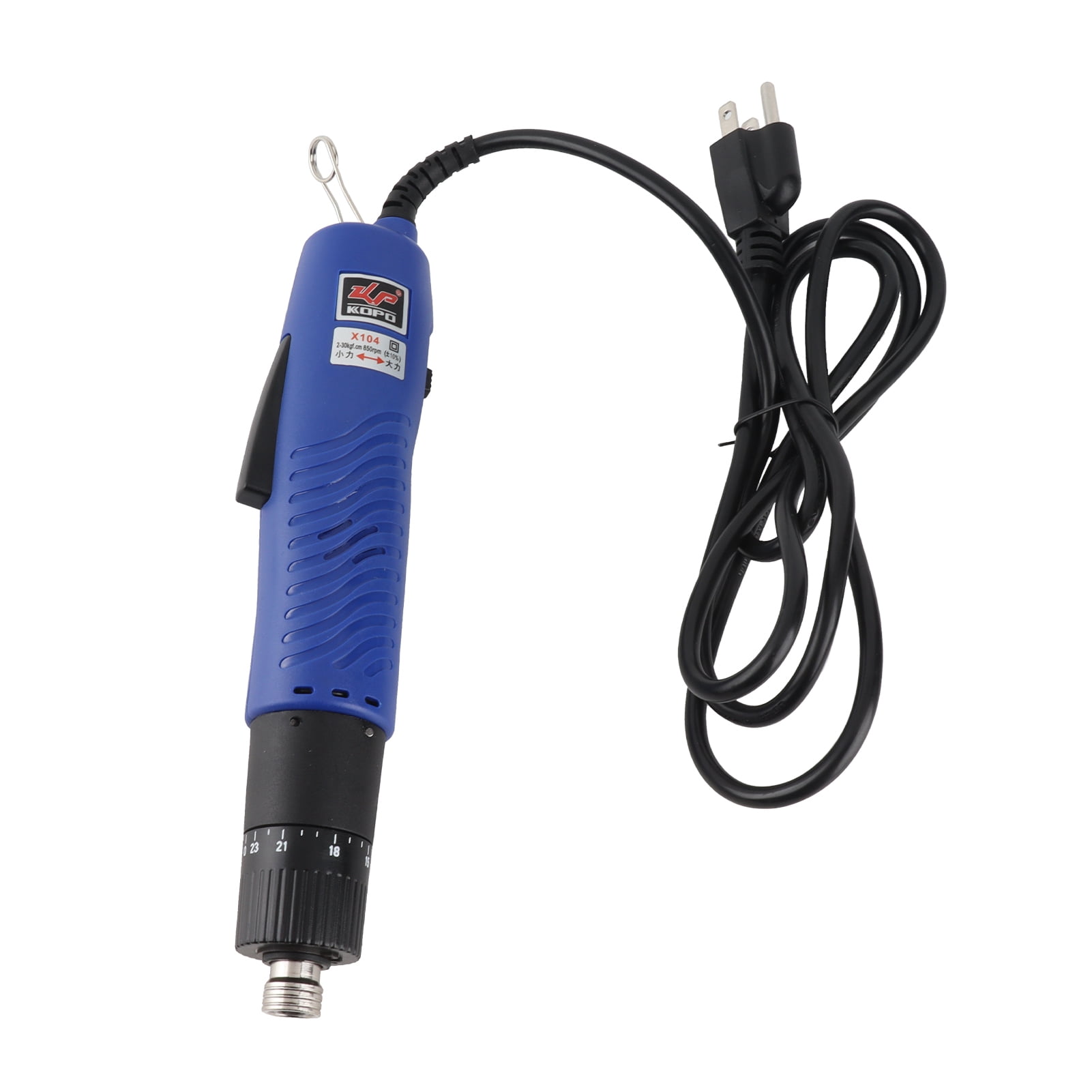 Elowen Handheld Screwdriver Electric Electric Screwdriver Handheld Corded Electric Screw Driver Adjustable Torsion 1/4-in Screw Bit Diameter Repair Tool