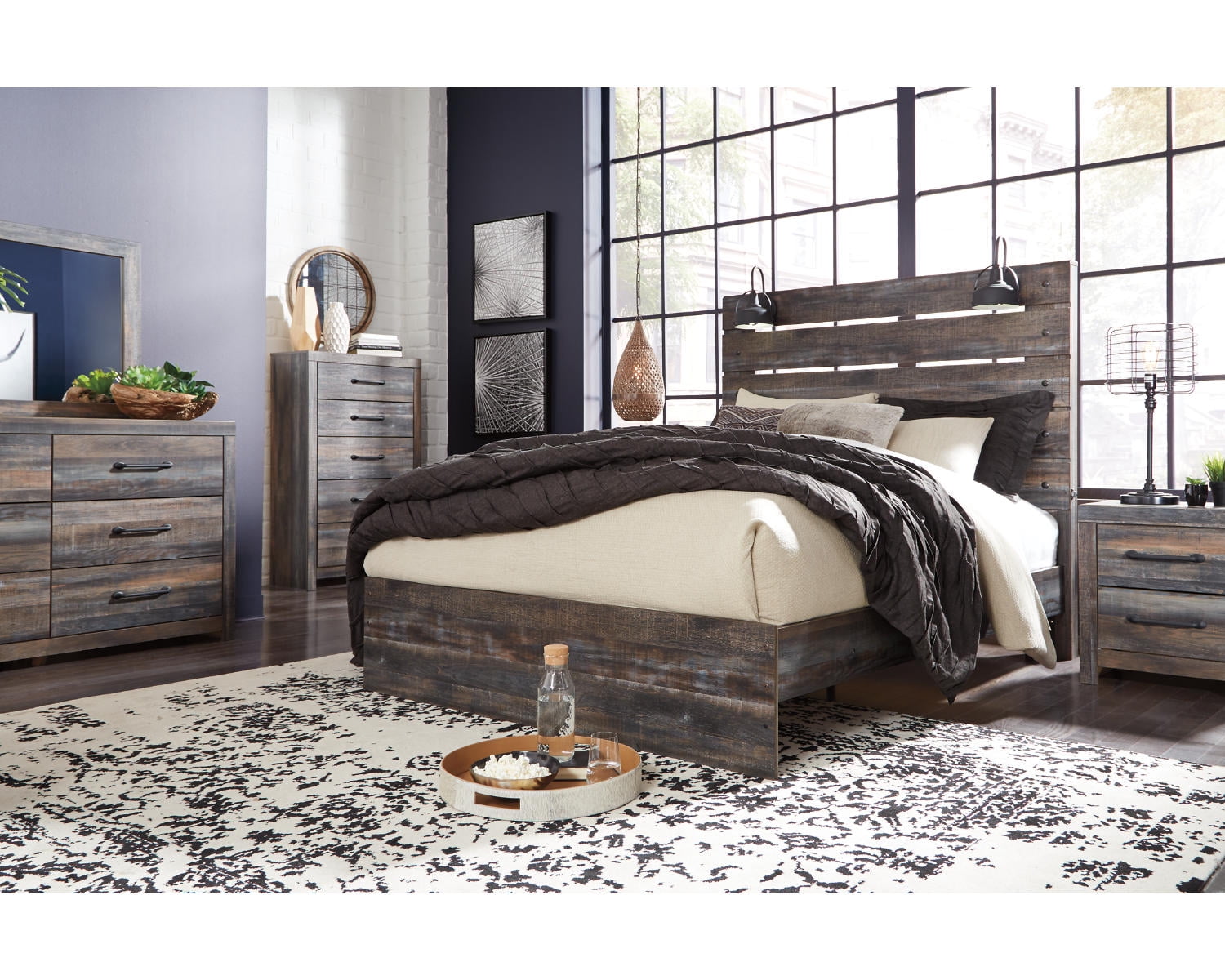 Drystan queen headboard outlet
