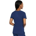thumbnail image 2 of Activate by Med Couture Women's 8416 Refined Sport Scrub Top-Galaxy Blue-X-Large, 2 of 4