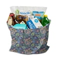 thumbnail image 4 of Boho Chic Tribal Canvas Shopping Bag – Ink Style Reusable Handbag, 4 of 6