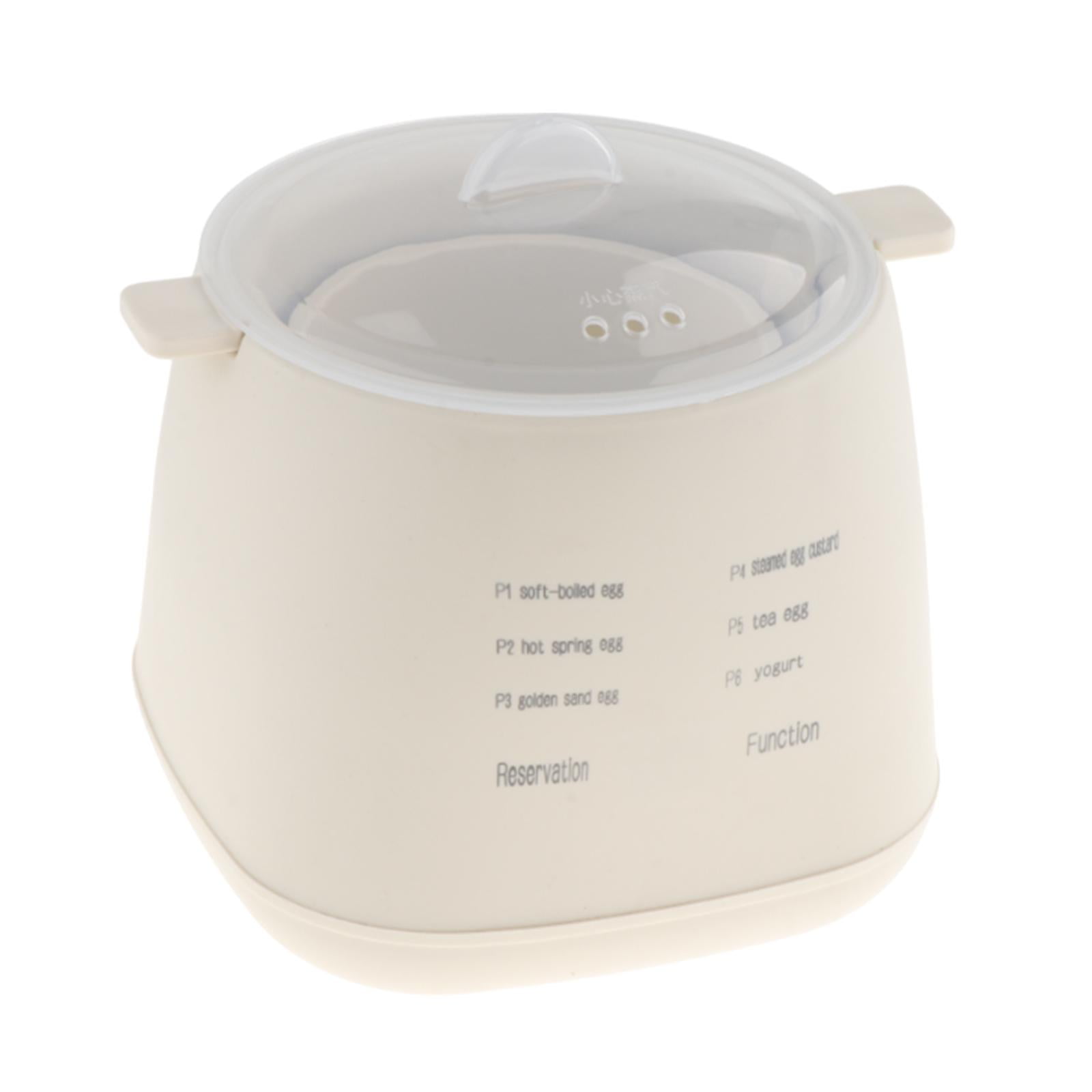 Baoblaze Electric Egg Cooker Cooking Appliance Steamed Egg for Hotel Office Breakfast rack with pp bowl