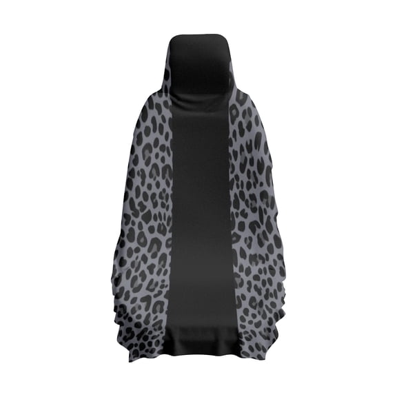 Leopard print black 1Pc Sweat Towel Car Seat Cover for Post Gym Workout, Swimming, Universal Fit Anti-Slip Bucket Seat Protector for Cars, SUVs and Trucks, Machine Washable