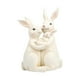 thumbnail image 2 of Estatua de la familia de conejitos, adorno de escritorio, regalo para , escultura de de resina, estatuilla de Animal para sala de estar, 2 of 9