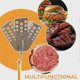 thumbnail image 3 of Burger Meat Turner Spatula, Meat Patty Spatula, Stainless Steel Flipper Spatula for BBQ Grilling & Cooking, 3 of 5