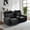 2-Seater, variant on MAYEERTY Multifunctional Ottoman for Living Room Bedroom Entryway, Upholstered Footrest with Storage & Solid Wood Frame, Brown