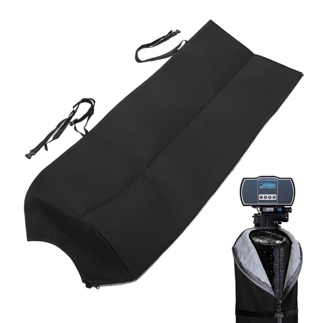 Cubierta De Suavizante De Agua De Topincn, Tanque De Filtro De Salmuera Al Aire Libre De Tela De Oxford De Servicio Pesado Con Cremallera Con Cremallera, Chaqueta De Tanque De