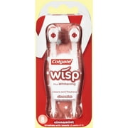 Colgate Wisp Plus Whitening Cinnamint Mini-Brush, 8ct