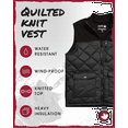 thumbnail image 7 of CANADA WEATHER GEAR Men's Vest - Zip Up Sweater Yoke Front & Back Quilted Heated Vest for Men M-XXL, 7 of 7