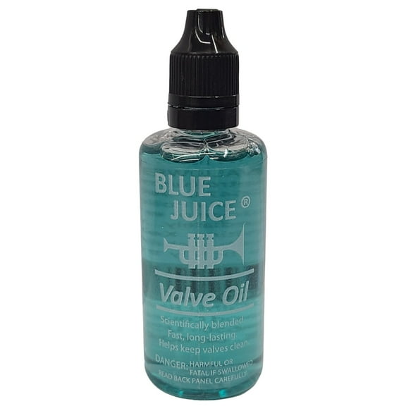 Blue Juice Trumpet Valve Oil Single 2oz Bottle Slide Keys Brass