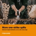thumbnail image 4 of Fiskars Incorporated 78536935 23.5 in. Splitting Axe Fiberglass Handle, 4 of 4