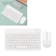 thumbnail image 4 of Ultra Quiet Keyboard Mouse 1600 Dpi Mouse Keyboard Mouse Combo Ultra Thin Silent USB Interface 1600 DPI PC Keyboard Mouse For  Phone Computers Tablet White, 4 of 8