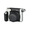 Fujifilm Instax 300 Camera (Black / Silver) W/10 Exposure Film