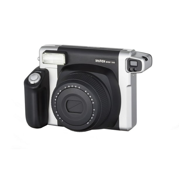 Fujifilm Instax 300 Appareil Photo (Noir / Argent) W/10 Film d'Exposition