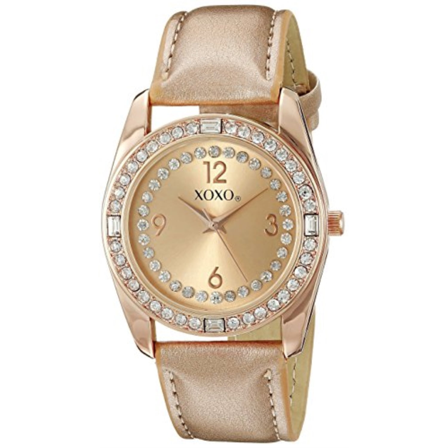 XOXO XOXO Women's XO3439 Analog Display Analog Quartz Rose Gold Watch
