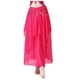 thumbnail image 1 of WILLBEST Vestidos Cortos Para Mujer, Falda De Gasa Para Danza Del Vientre | Falda De Media Falda Para Danza | Actuación Escénica | Ropa De Baile Fluida En Forma De A, 1 of 3
