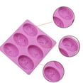 thumbnail image 3 of Huayishang Cake Pop Mold Hqd-668 Bee Festival Six-Hole Diy Soap Mold Cake Mold, Kitchen Essentials Clearance Sale Pink, 3 of 6