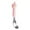 Pink, variant on Cute and Playful Design, Stainless Steel Spoon Fork Set, Lightweight and Easy to Grasp, Ideal for Meals and Snacks, Perfect for Young Diners