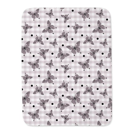 Butterflies And Dots. Blanket -Image by Shutterstock,